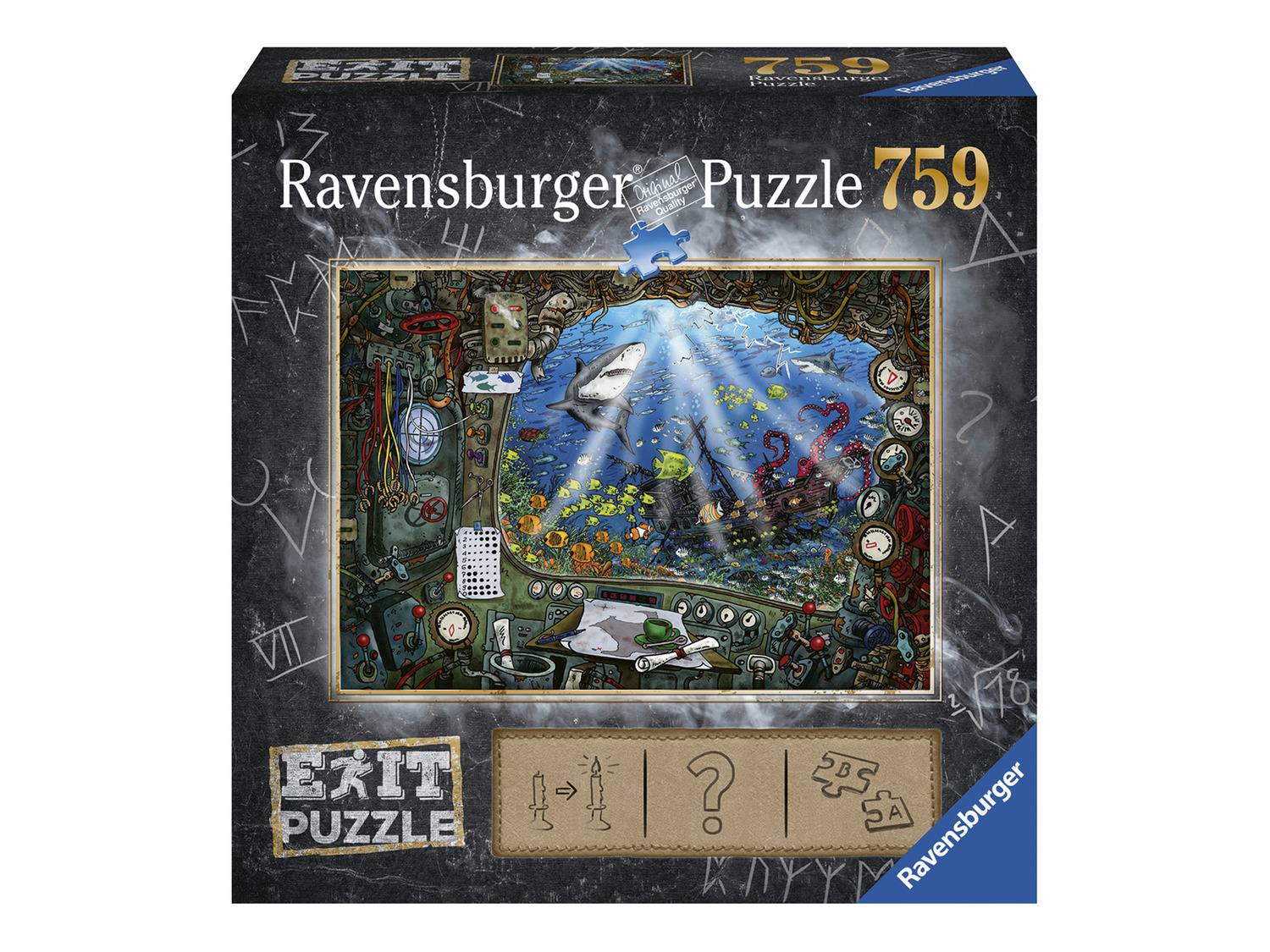 Ravensburger EXIT Puzzle »Im U-Boot«, | LIDL 759 Teile