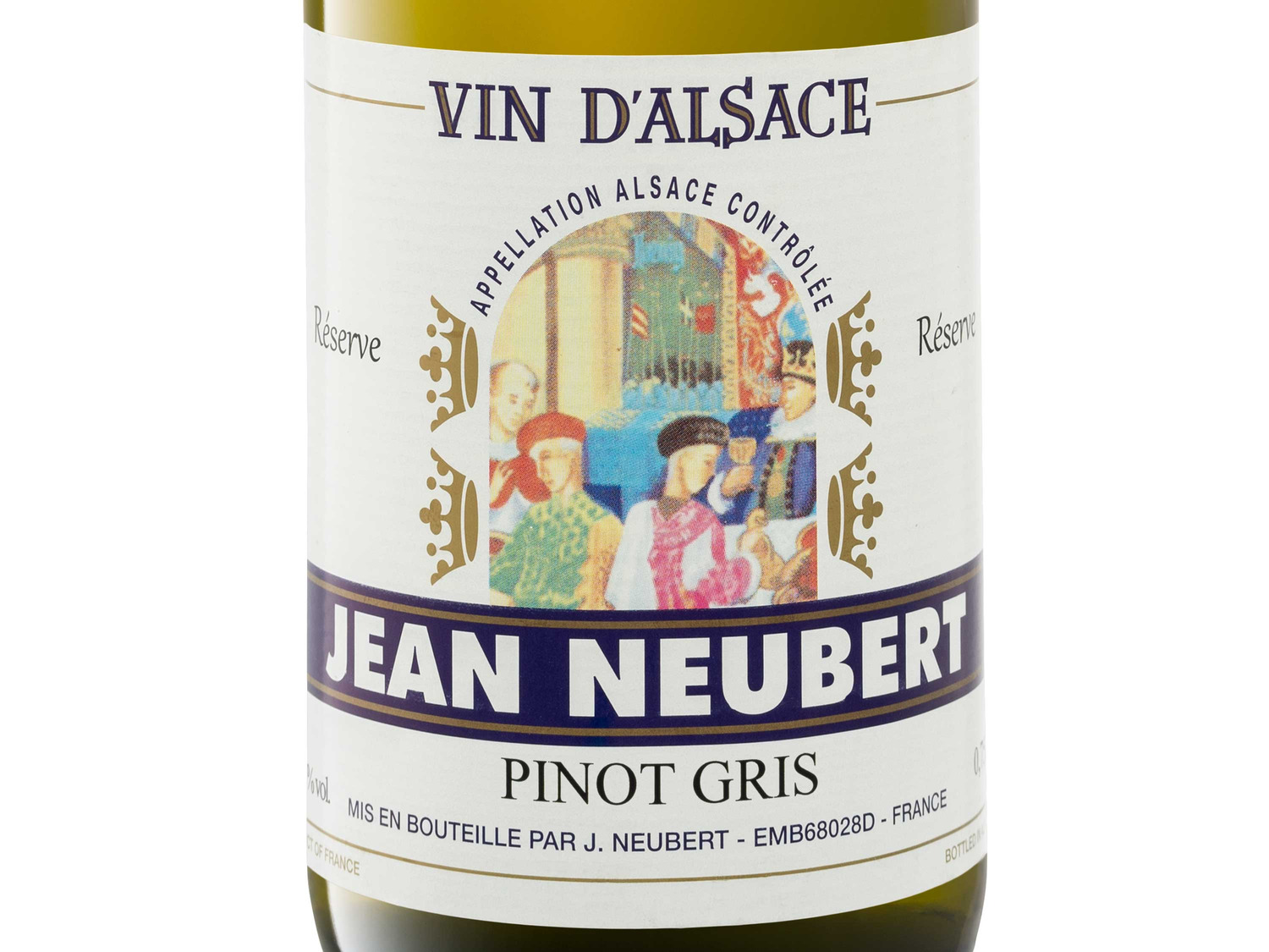 Jean Neubert Pinot halbtrocken,… Reserve Gris AOC Elass