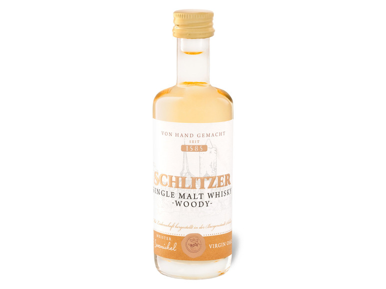 x Schlitzer 3 Whisky-Speziallagerungen-Box- 0,05l
