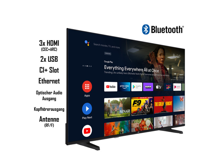 Gehe zu Vollbildansicht: JVC Fernseher »LT-VA3355« Android Smart TV 4K UHD - Bild 11