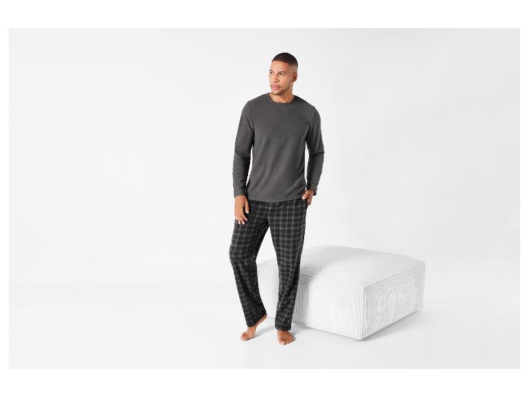 Gehe zu Vollbildansicht: LIVERGY® Herren Fleece-Pyjama, weich und wärmend - Bild 4