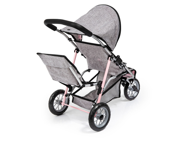 Gehe zu Vollbildansicht: Bayer Design Puppen Zwillings-Jogger »Duo«, mit Sonnendach - Bild 23