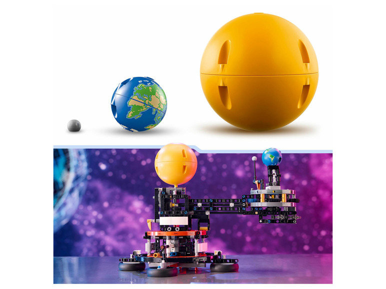 Gehe zu Vollbildansicht: LEGO® Technic 42179 »Sonne Erde Mond Modell« - Bild 3