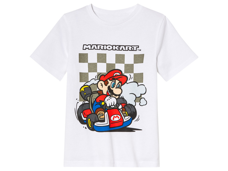 Gehe zu Vollbildansicht: Super Mario Brothers Kleinkinder Kinder Jungen T-Shirt mit Rundhalsausschnitt - Bild 4