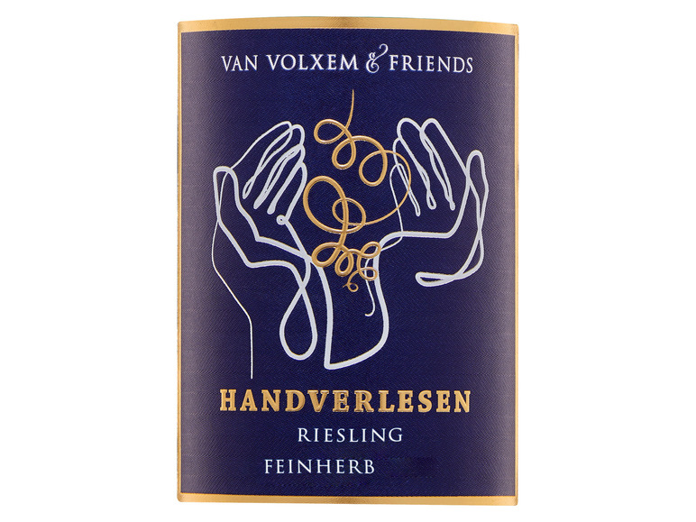 Gehe zu Vollbildansicht: Van Volxem & Friends Handverlesen Riesling Mosel QbA feinherb, Weißwein 2022 - Bild 3