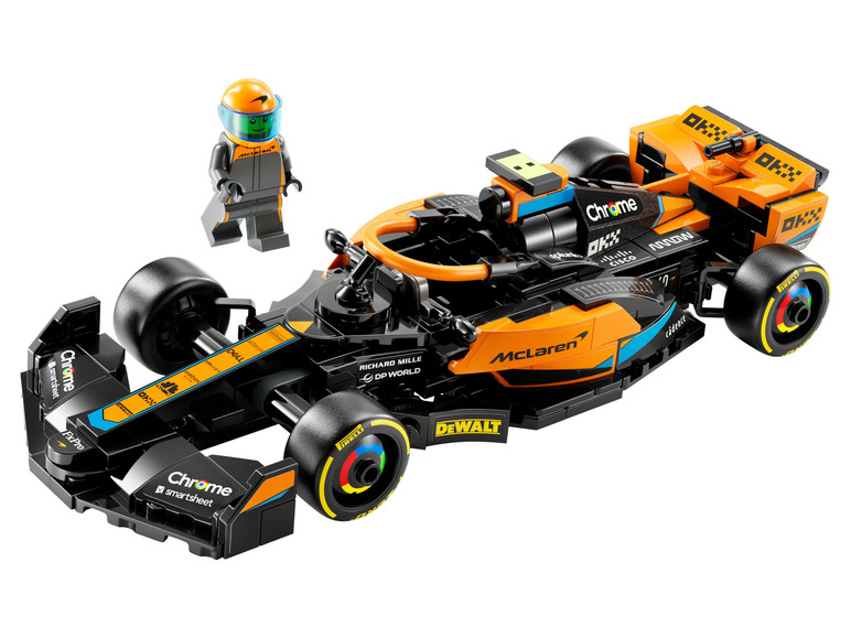 Gehe zu Vollbildansicht: LEGO® Speed Champions 76919 »McLaren Formel-1 Rennwagen 2023« - Bild 6