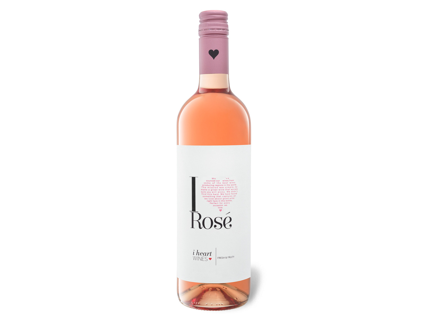 I heart LIDL trocken, Wines Rosé Tempranillo | Roséwein