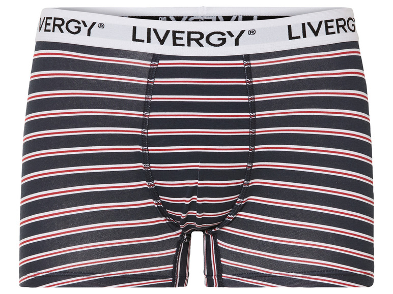 Gehe zu Vollbildansicht: LIVERGY® Herren Boxerhorts, 3 Stück, mit hohem Baumwollanteil - Bild 10