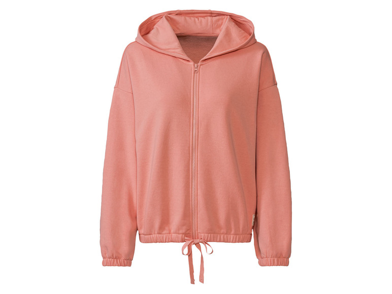 Gehe zu Vollbildansicht: esmara® Damen Sweatjacke mit Tunnelzug am Saum - Bild 10