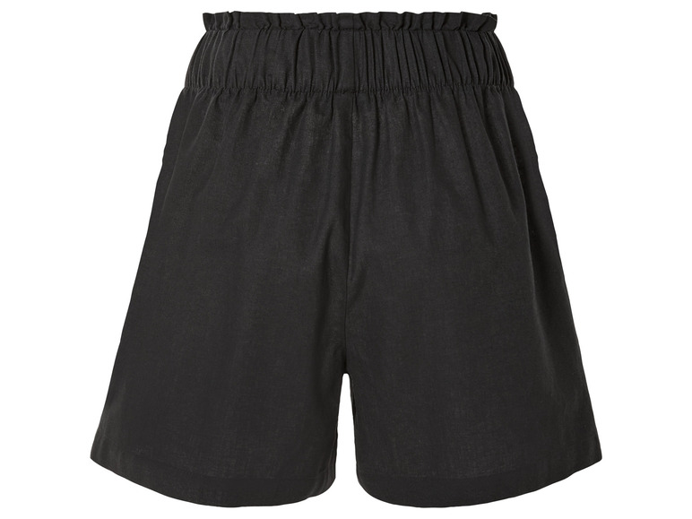 Gehe zu Vollbildansicht: esmara® Leinen-Shorts mit hoher Leibhöhe - Bild 9