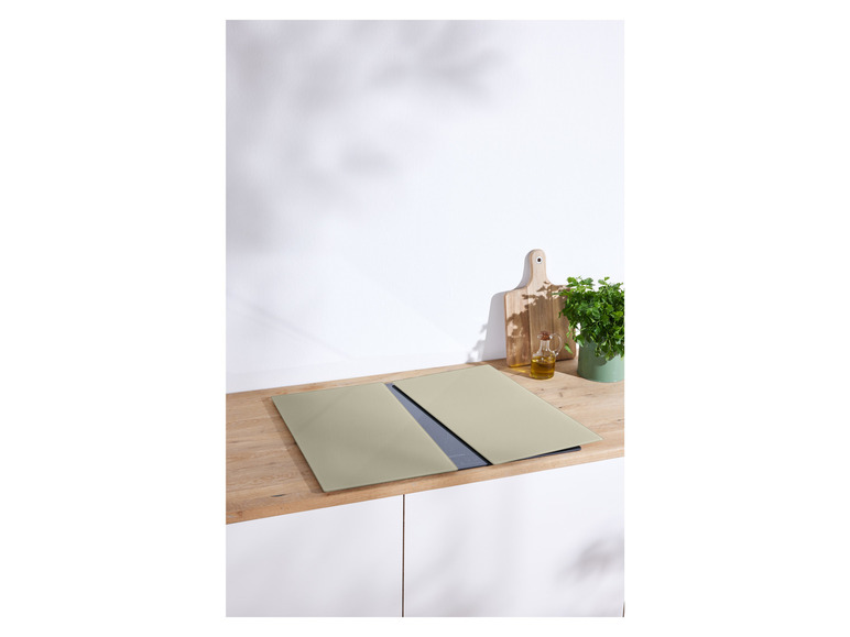 Gehe zu Vollbildansicht: LIVARNO home Glas-Herdabdeckplatten, 2 Stück - Bild 7