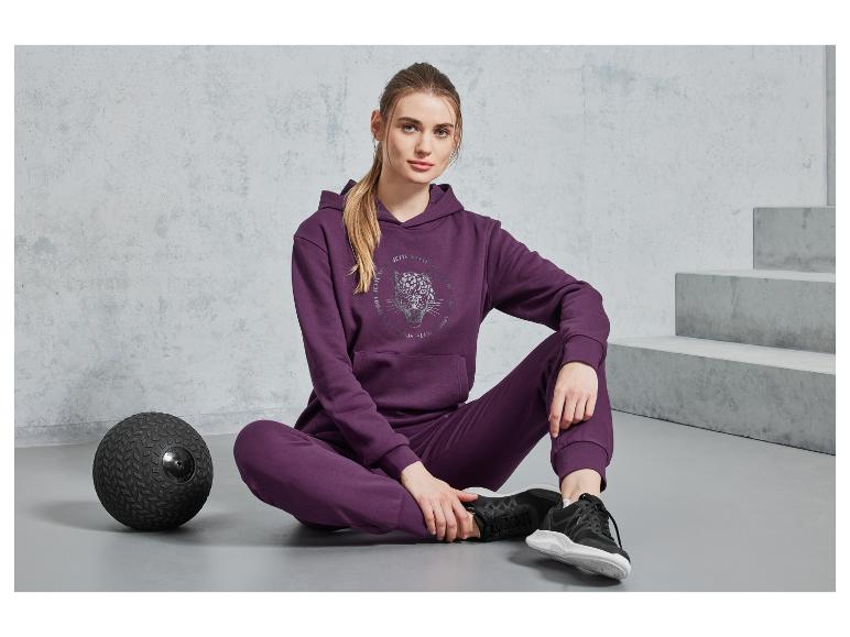 Gehe zu Vollbildansicht: Damen Sweatpullover, mit recyceltem Material - Bild 3