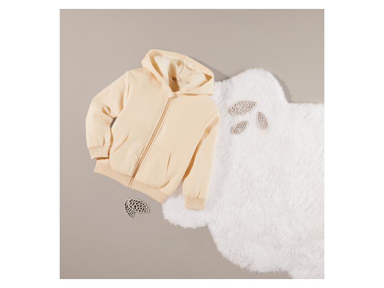 Gehe zu Vollbildansicht: lupilu® Kinder Sweatjacke, mit Teddyfutter - Bild 7