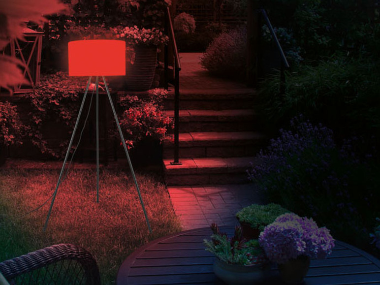 LIVARNO home LED Außenstehleuchte, Zigbee Home Smart