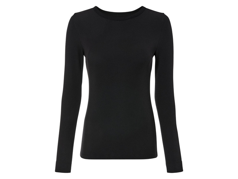 Gehe zu Vollbildansicht: esmara® Damen Langarmshirts, 2 Stück, in Ripp-Qualität - Bild 10