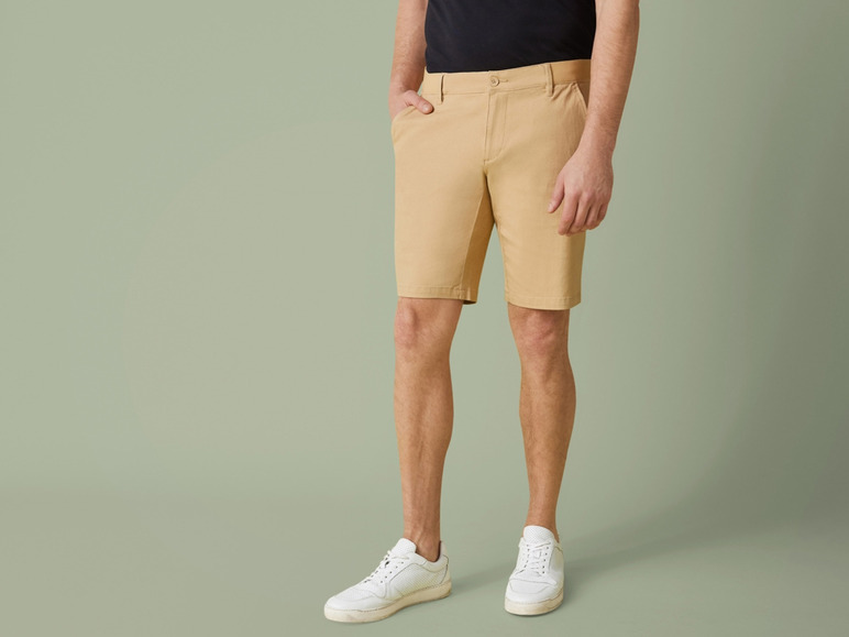 Gehe zu Vollbildansicht: LIVERGY® Herren Shorts mit seitlichen Eingrifftaschen - Bild 3