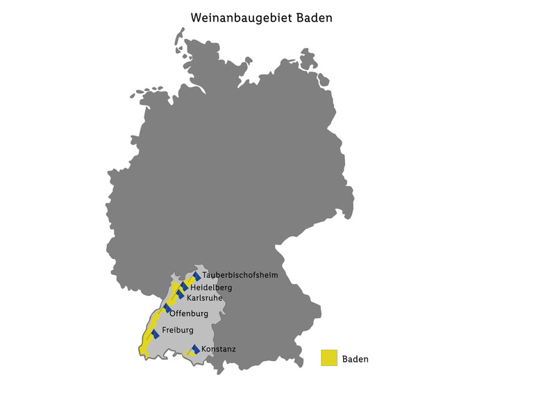 Spätburgunder Baden QbA Rotwein trocken, 2022