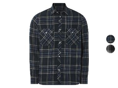 LIVERGY® Herren Freizeithemd, aus weicher, wärmender Flanell-Qualität