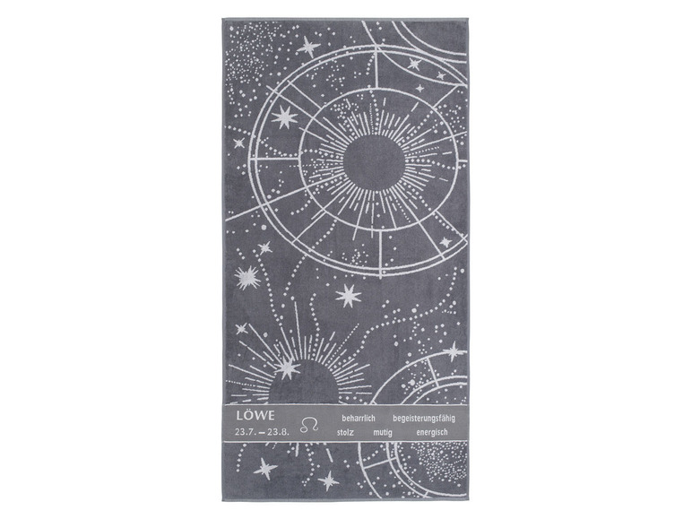 Gehe zu Vollbildansicht: Gözze Saunatuch »Sternzeichen«, reine Baumwolle, 80 x 180 cm - Bild 35