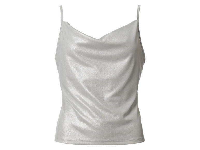 esmara® Damen Top mit satiniertem Schimmereffekt