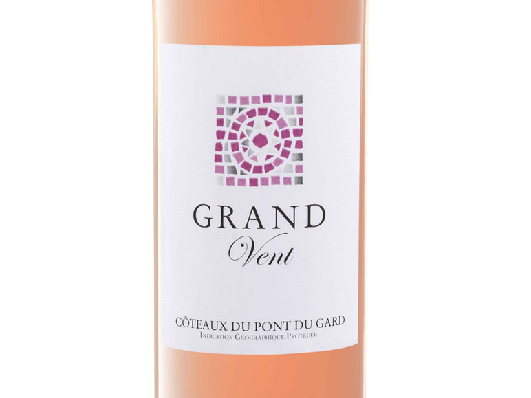 Gehe zu Vollbildansicht: Grand Vent Coteaux du Pont du Gard IGP trocken, Roséwein 2022 - Bild 2
