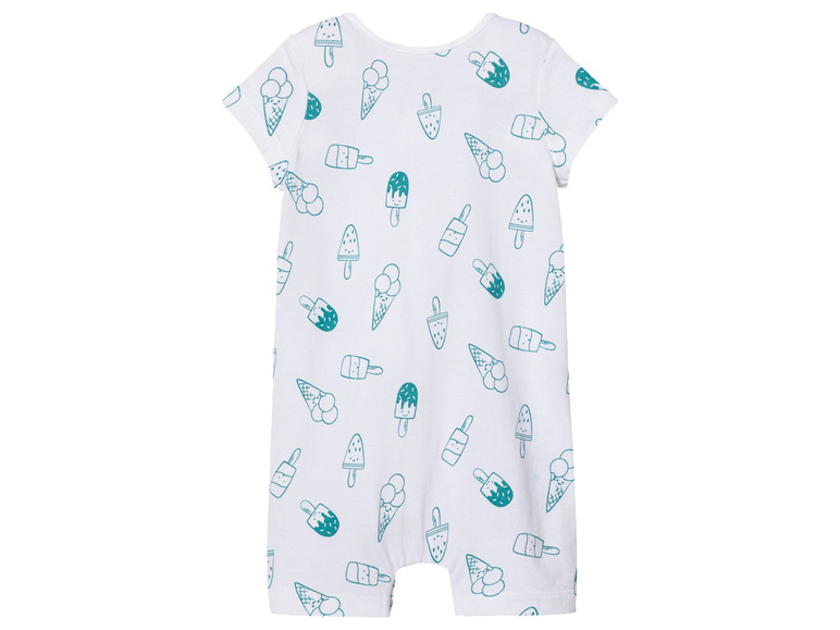 Gehe zu Vollbildansicht: lupilu® Baby Playsuits, 2 Stück, aus reiner Baumwolle - Bild 11