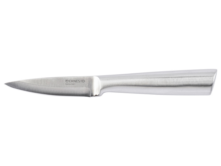 Gehe zu Vollbildansicht: ERNESTO® Messer mit Bambus-Griff, Edelstahl-Griff - Bild 2
