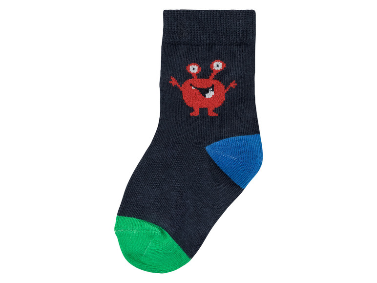 Gehe zu Vollbildansicht: lupilu® Kleinkinder Socken, 7 Paar, mit Bio-Baumwolle - Bild 4