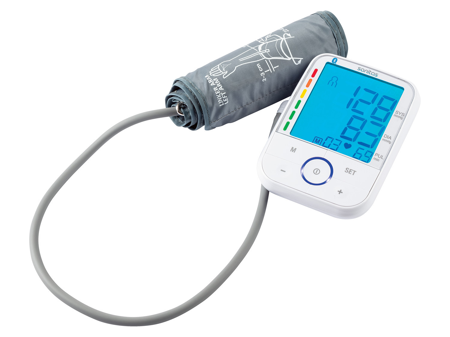 Oberarm-Blutdruckmessgerät | 67« SANITAS LIDL »SBM