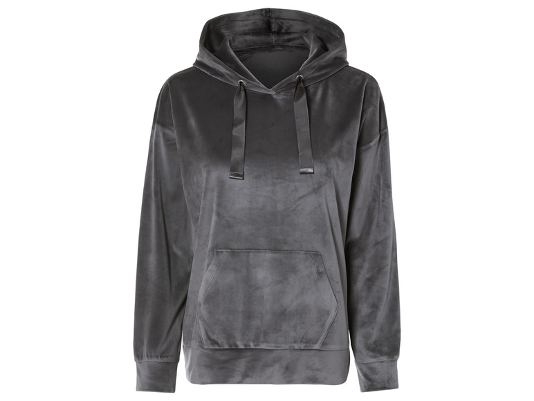 Gehe zu Vollbildansicht: esmara® Damen Hoodie aus weicher Nicki-Qualität - Bild 2