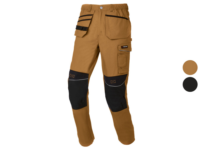 Gehe zu Vollbildansicht: PARKSIDE PERFORMANCE® Herren Arbeitsbundhose mit CORDURA® Knieverstärkung - Bild 1