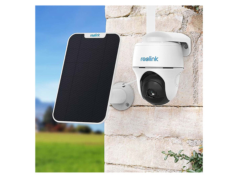 Reolink »Go Überwachungskamera EXT 4 mit 2K PT Solar Panel MP« 4G