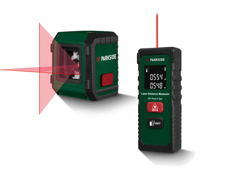 Gehe zu Vollbildansicht: PARKSIDE® Lasermessgerät - Bild 1