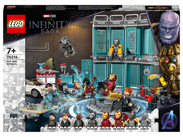 LEGO® LEGO Marvel Werkstatt« Super Mans Marvel Heroes »Iron 76216
