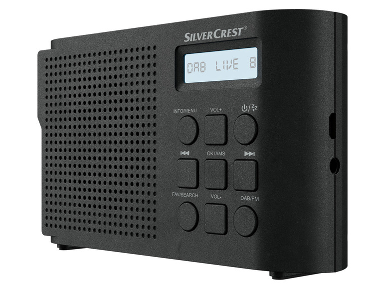 Taschenradio Radio »SDR DAB+ SILVERCREST® 1.5 B1«