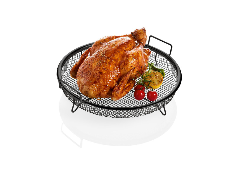 Gehe zu Vollbildansicht: ERNESTO® Ofen-Grillkorb, mit 360-Grad-Gareffekt - Bild 7