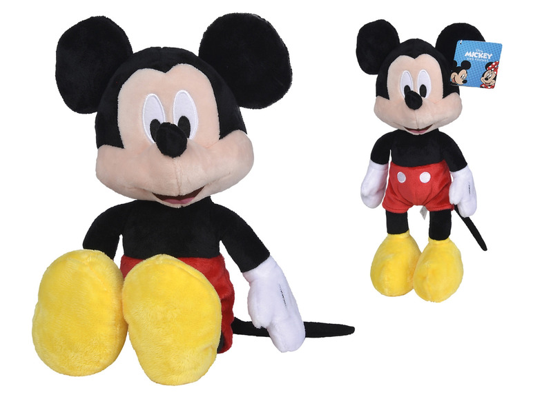 Gehe zu Vollbildansicht: Simba Disney Kuscheltier Mickey Maus und Minnie Maus - Bild 4