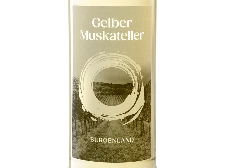 Gehe zu Vollbildansicht: Gelber Muskateller Burgenland trocken, Weißwein 2023 - Bild 2