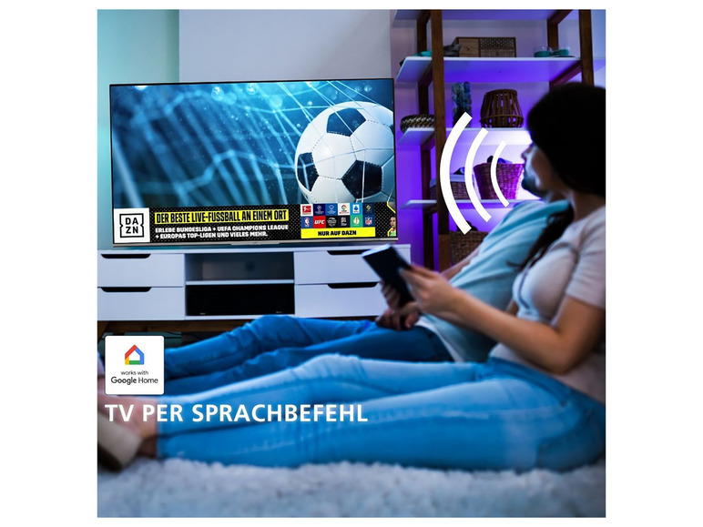 Gehe zu Vollbildansicht: JVC Fernseher »LT-VGQ8255« QLED Google Smart TV 4K UHD - Bild 25