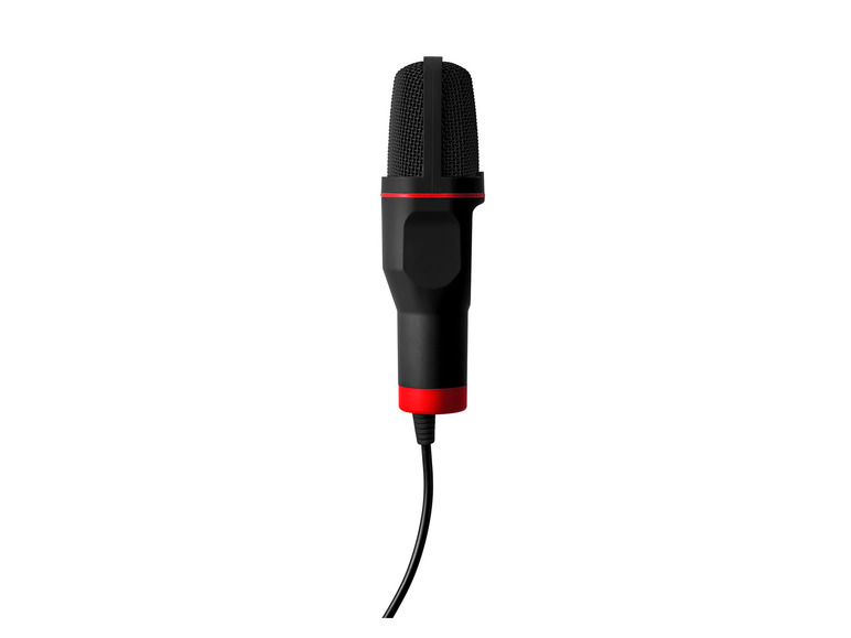 »GXT Dreibeinstativ 212« mit Trust USB-Mikrofon