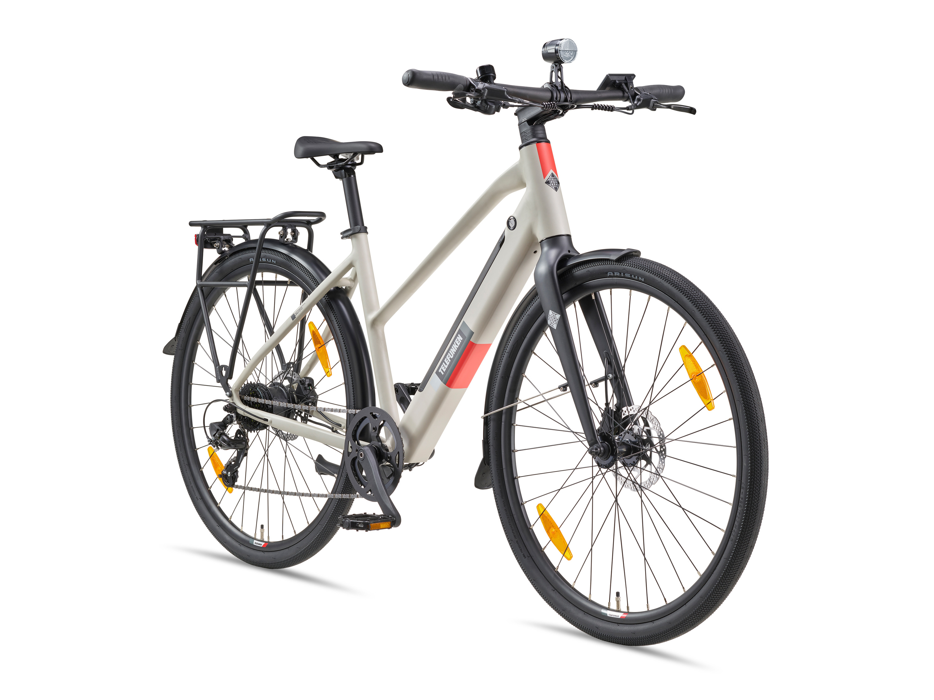 TELEFUNKEN Urban E-Bike UH210 (seidengrau, 28