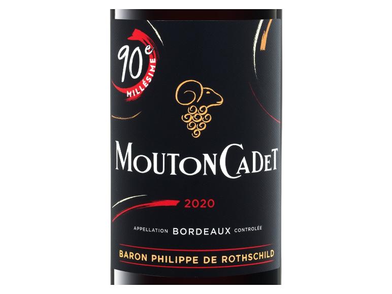 Gehe zu Vollbildansicht: Mouton Cadet Baron Philippe de Rothschild AOC trocken, Rotwein 2020 - Bild 2