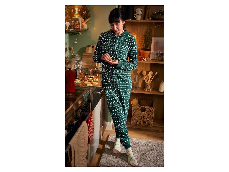 Gehe zu Vollbildansicht: esmara® Damen Jumpsuit in weihnachtlichem Design - Bild 5