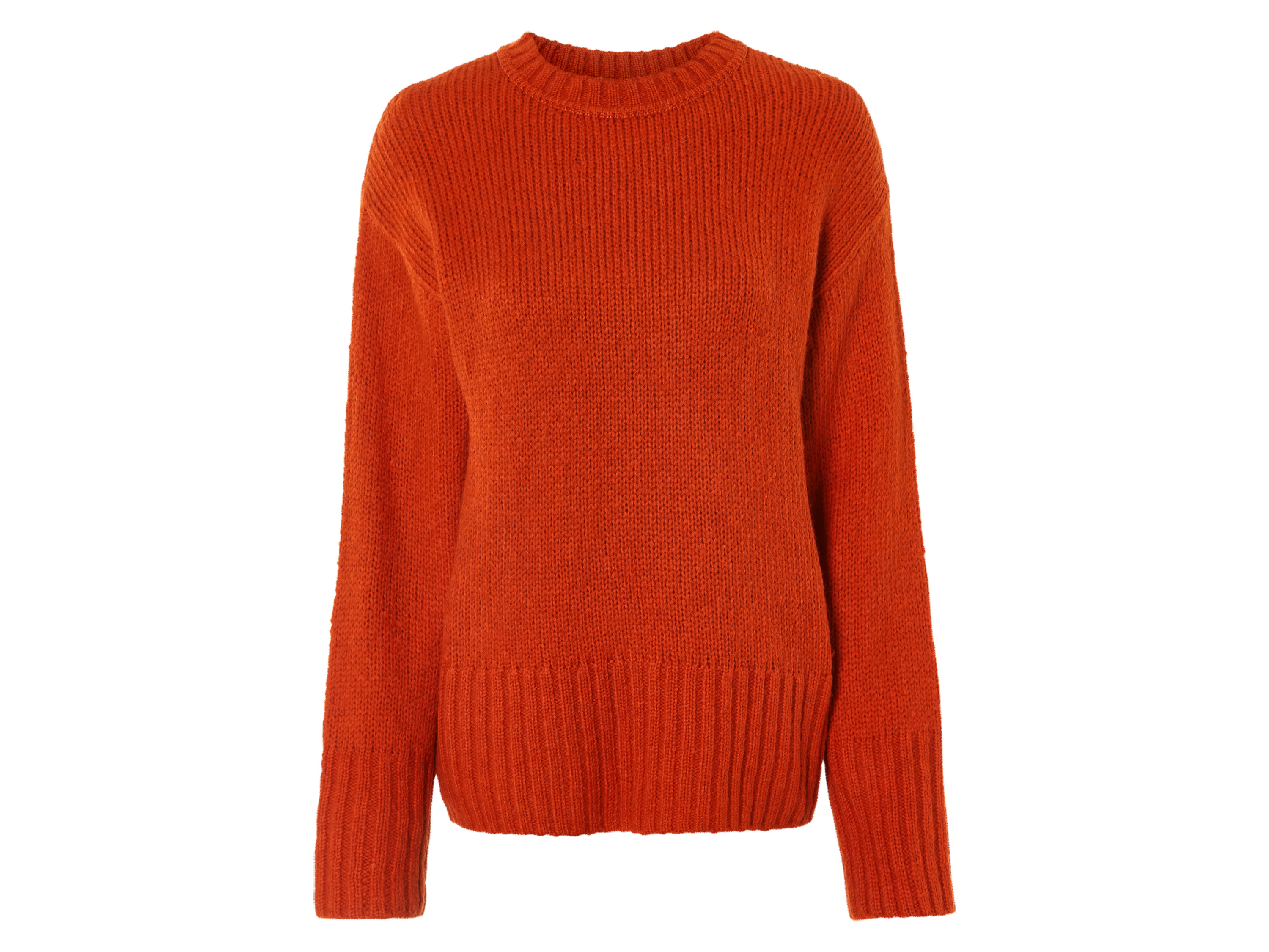 esmara® Damen Pullover (XS(32/34), rot) XS(32/34)