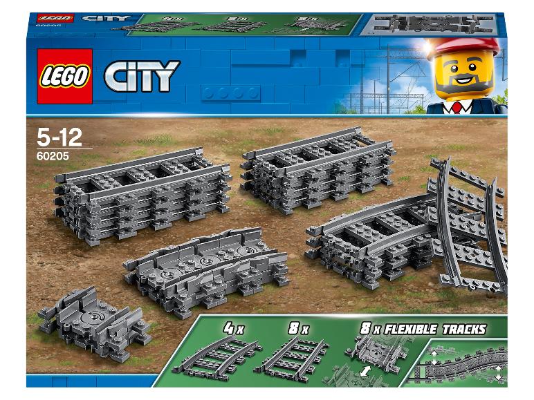 Gehe zu Vollbildansicht: LEGO® City 60205 »Schienen« - Bild 1