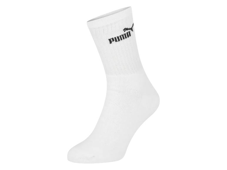 Gehe zu Vollbildansicht: Puma Herren Socken, 3 Paar, mit Logo - Bild 6