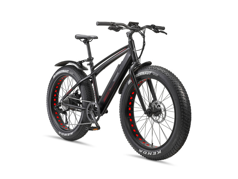 TELEFUNKEN E-Bike Fat Bike Aufsteiger FM350 26 Zoll schwarz