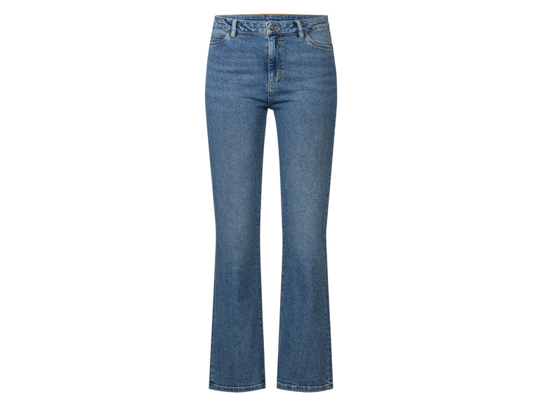 Gehe zu Vollbildansicht: esmara® Damen Jeans, Flared Fit, hohe Leibhöhe - Bild 2