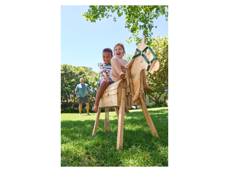 Gehe zu Vollbildansicht: Playtive Holzpferd, aus Echtholz - Bild 5