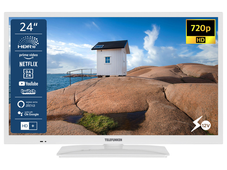 Gehe zu Vollbildansicht: TELEFUNKEN Fernseher »XH24SN550MV« HD ready 24 Zoll Smart TV - Bild 2